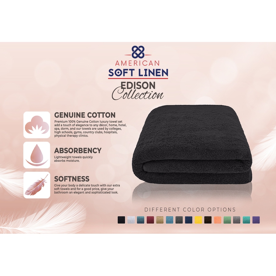 American Soft Linen 40x80 Inch Premium Soft Luxury 100 Ringspun Genuine Cotton Extra Large Jumbo Turkish Bath Towel On Sale Bed Bath Beyond 33151112